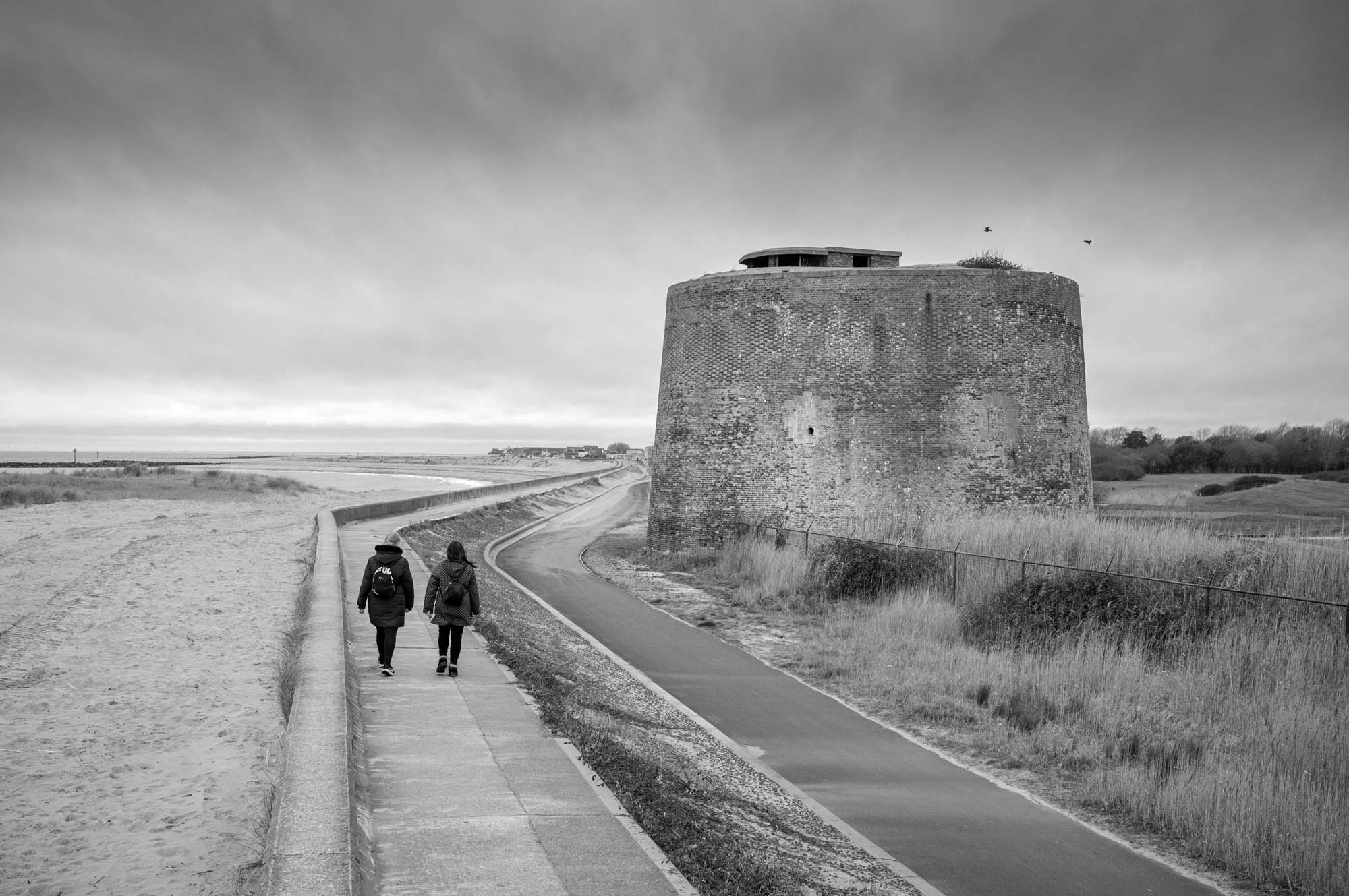 Observation post on Martello Tower, Clacton